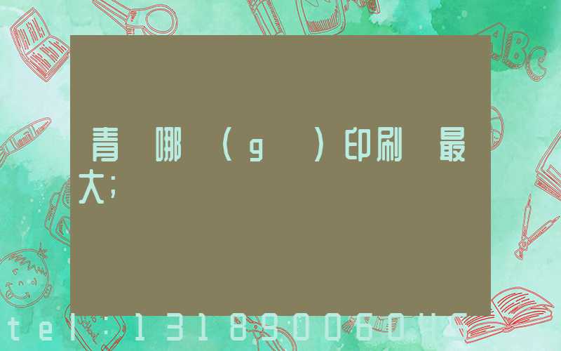 青島哪個(gè)印刷廠最大