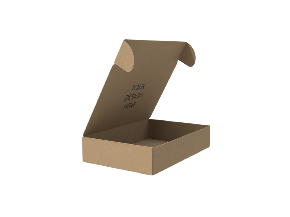 快遞包裝盒需求分析-無(wú)側(cè)翼飛機(jī)盒型設(shè)計(jì)結(jié)構(gòu)圖